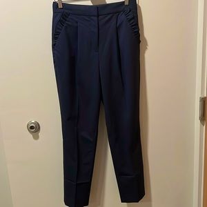 Rebecca Taylor Spring Ruffle Pants